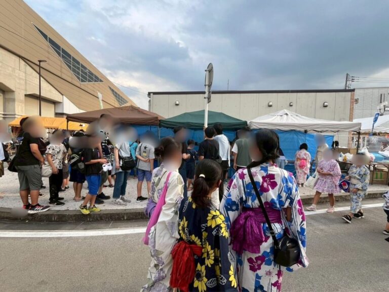 鎌ケ谷駅前夏まつりの様子