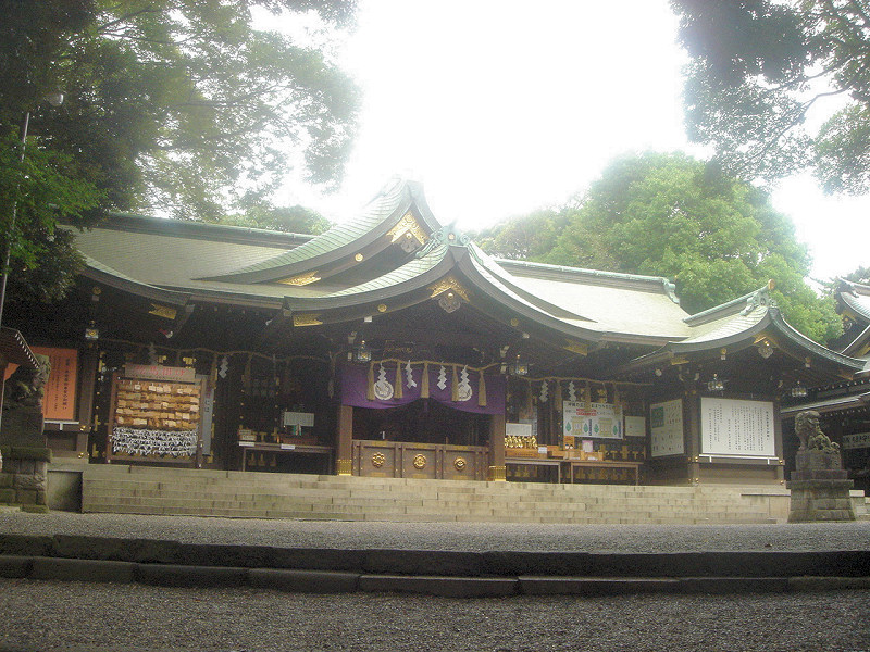 検見川神社の社殿