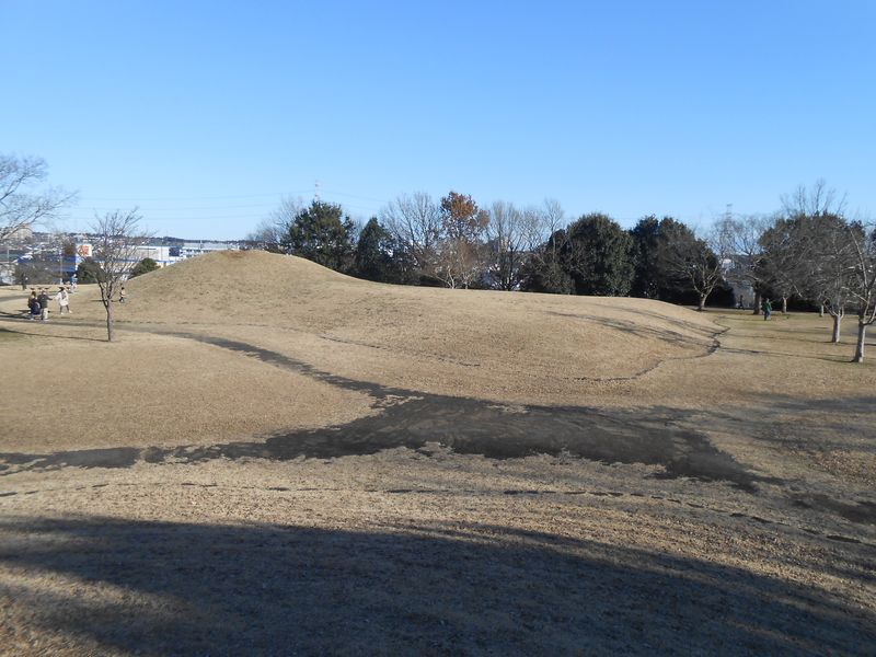 ちはら台公園の古墳広場（出典：ウィキメディア・コモンズ 財団エックス CC BY-SA 4.0）