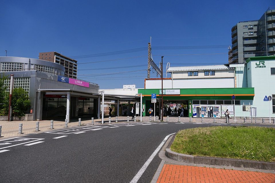 つくばエクスプレスとJR武蔵野線の南流山駅