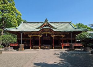 根津神社の社殿