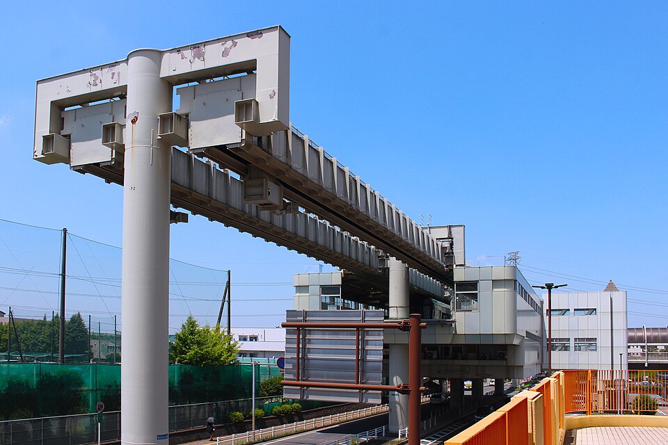 千城台駅の軌道終端