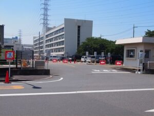 東京都中央卸売市場板橋市場の入口付近
