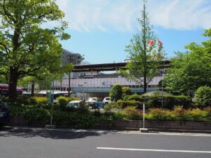 JR総武線・小岩駅南口の駅前広場
