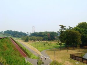 東大和市の狭山丘陵（狭山公園付近）
