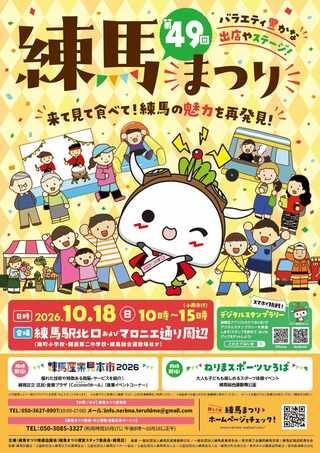 第49回練馬まつりのポスター
