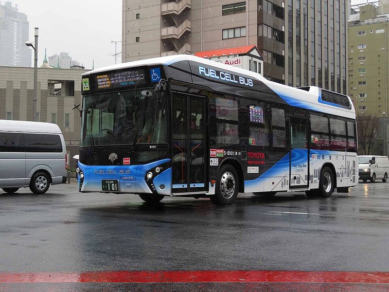 都営バスの燃料電池バス