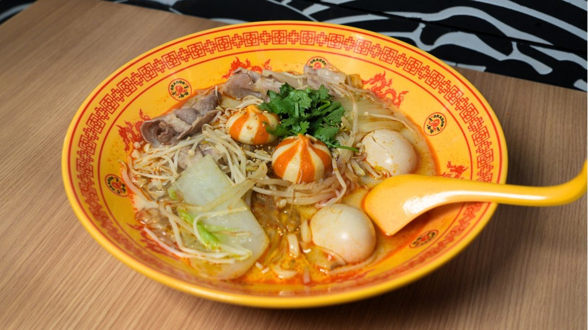 ドラゴンホットポットの特製麻辣湯