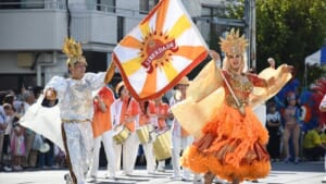 板橋区民まつりのサンバカーニバル